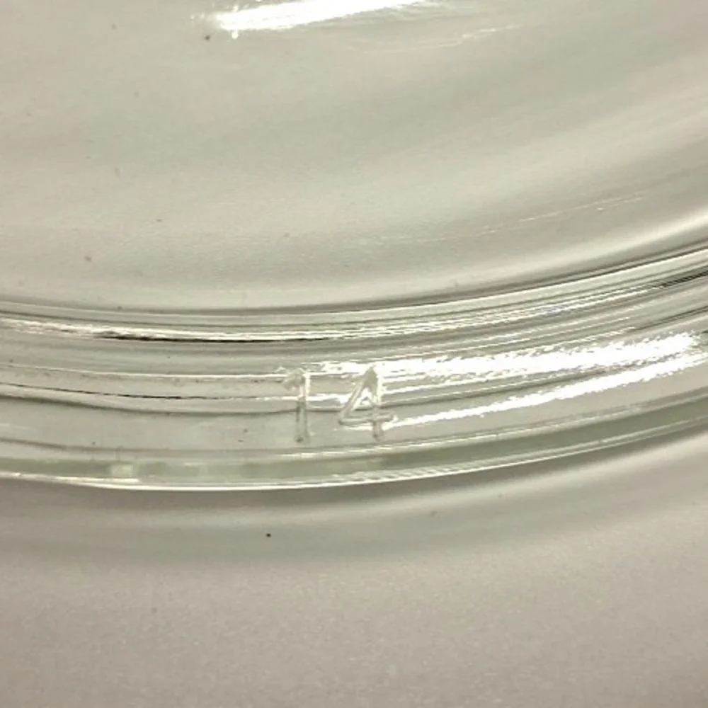 Pyrex Clear Glass Round Replacement - Lid Only #406 7.25